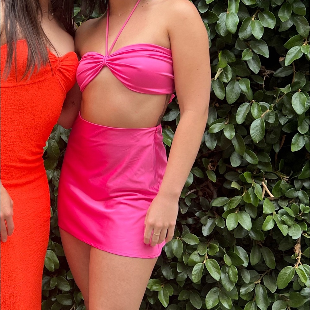 Hot pink two piece Princess Polly set! Brand new condition and super cute